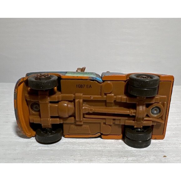 Disney Pixar Cars Tow Mater Diecast Toy Truck 3.5" Brown & Blue Vintage Look - Picture 9 of 10